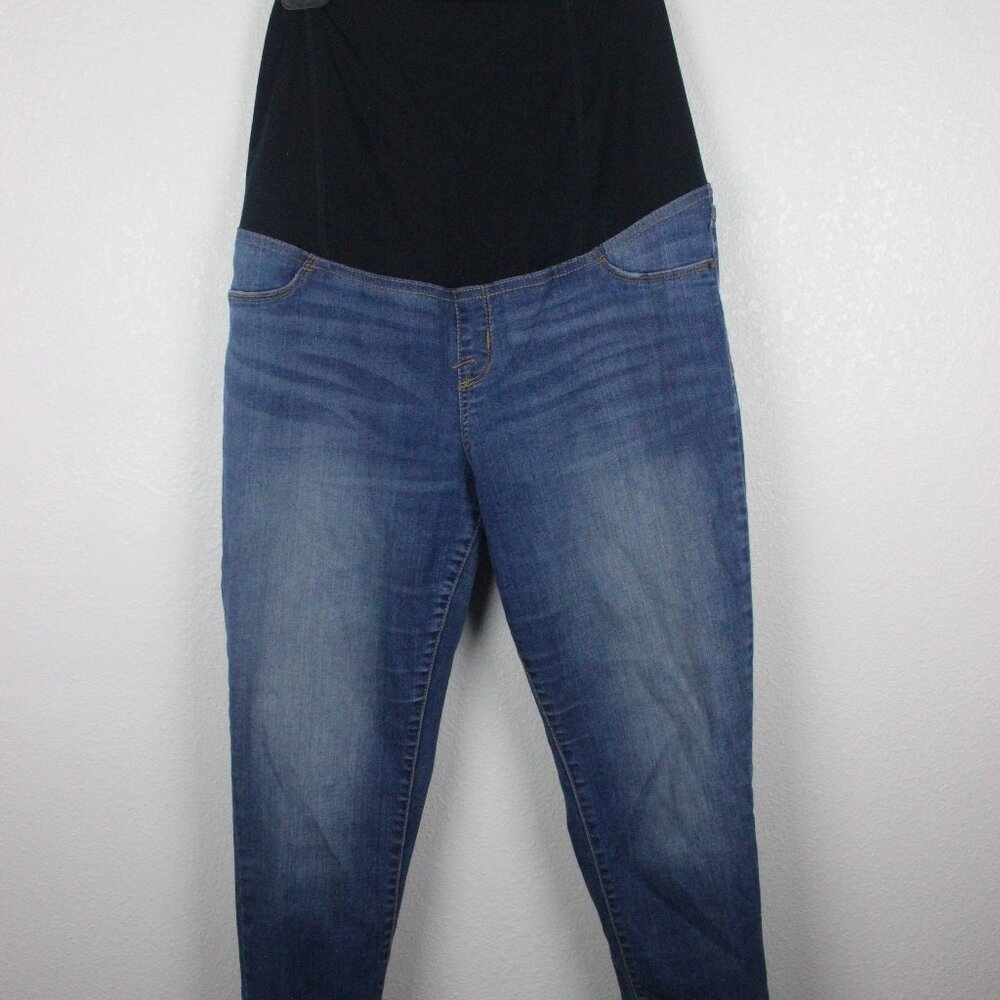 Isabel, Maternity Jeans, Size 10, Stretchy, Blue